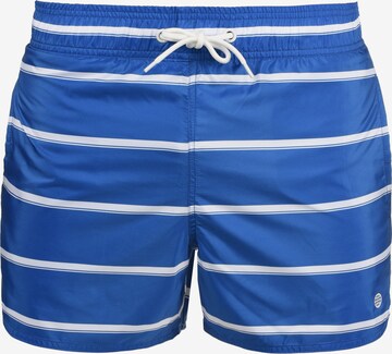 BLEND Board Shorts 'Salvio' in Blue: front