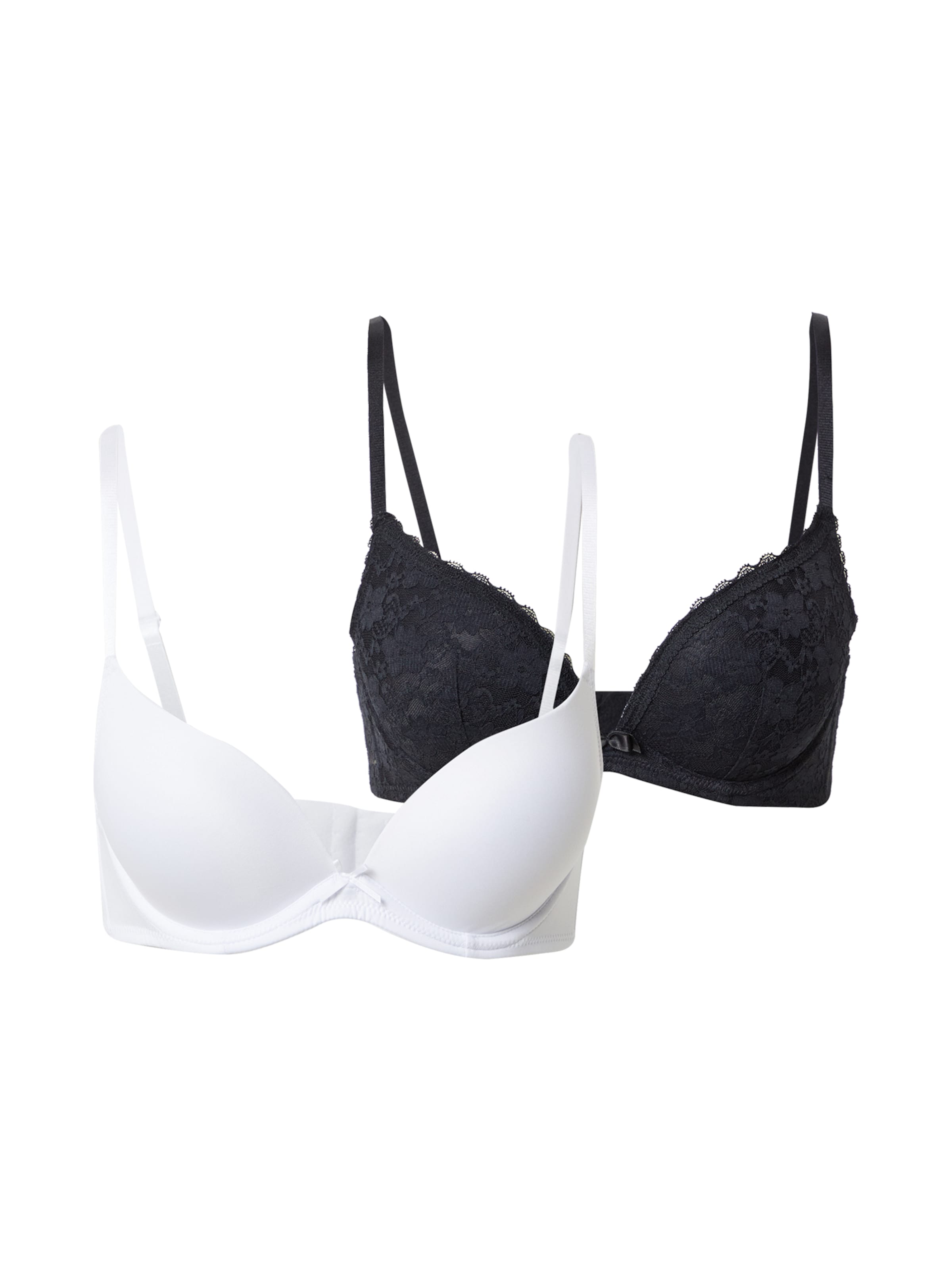 Push-up Reggiseno &#x27;SONIA&#x27; di Dorina in nero: frontale