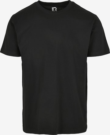 Tricou de la Brandit pe negru: față