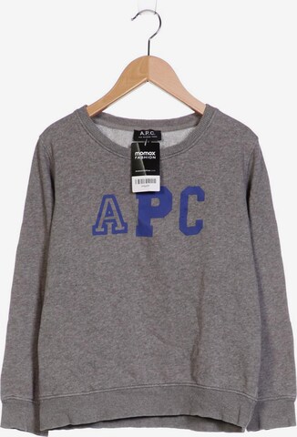 A.P.C. Sweater S in Grau: predná strana