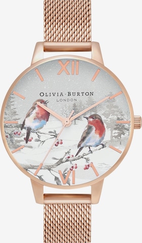 Olivia Burton Analog Watch in Pink: front