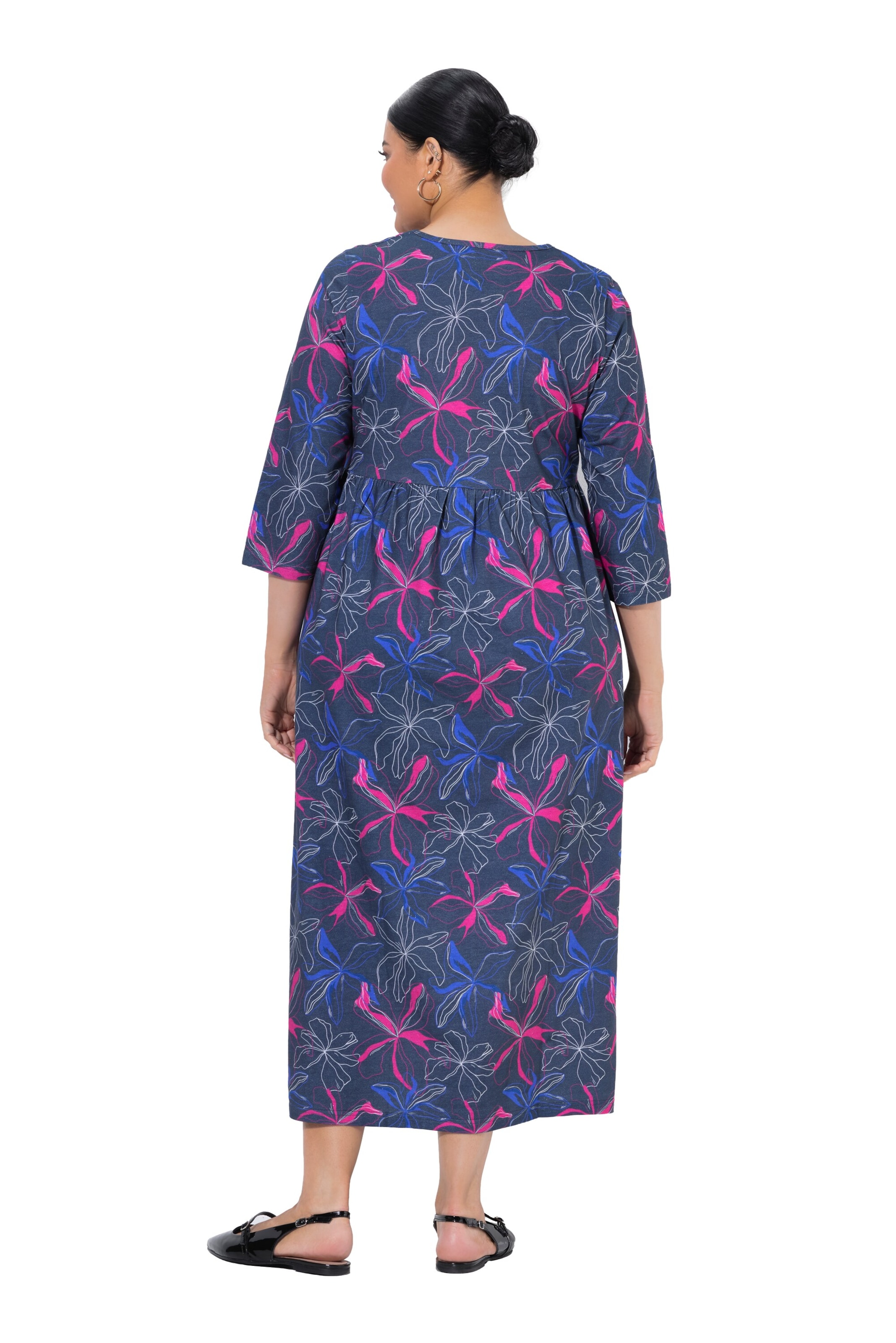 Ulla Popken Jurk in Blauw