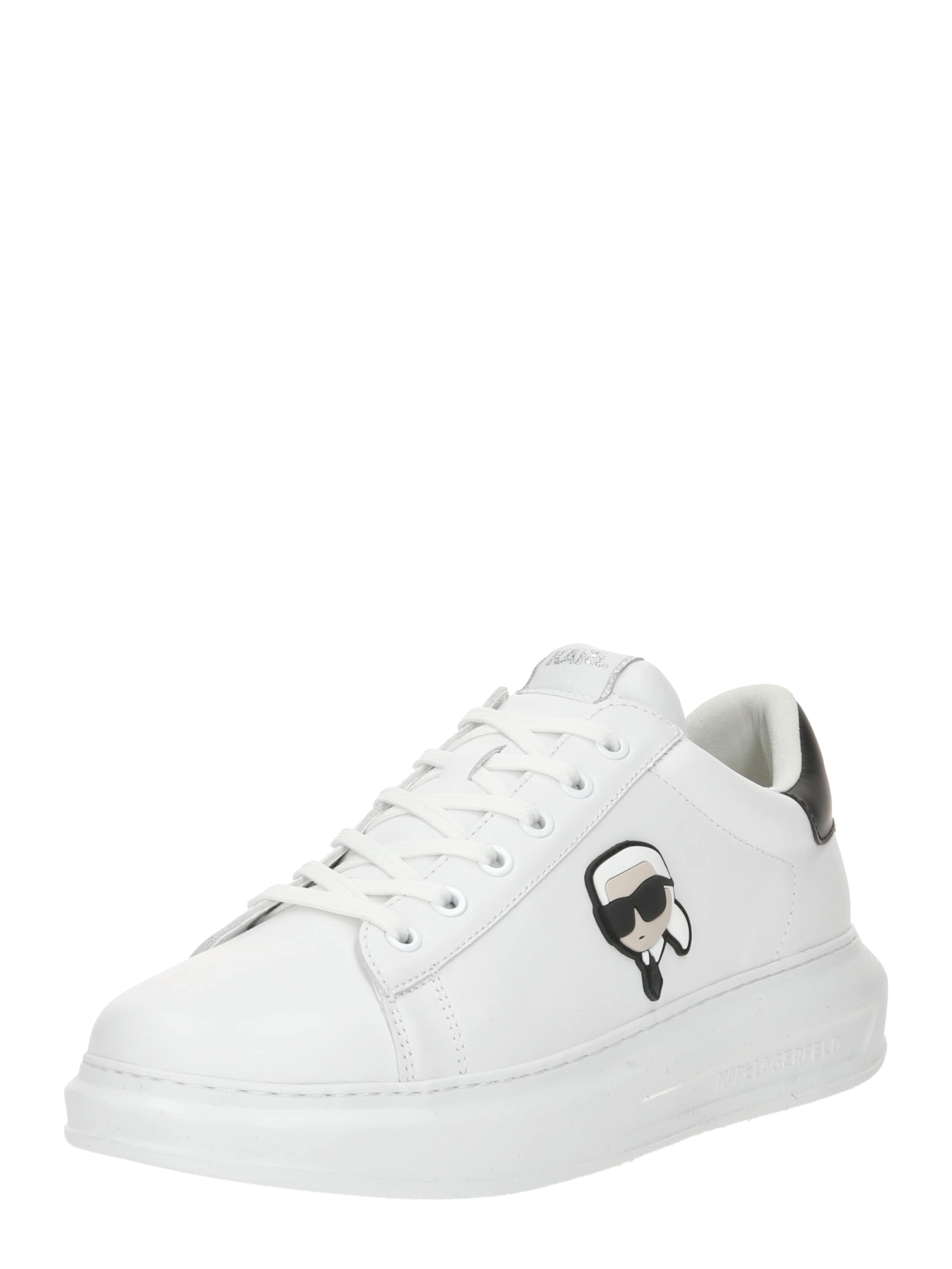 Karl Lagerfeld Platform trainers in White: front
