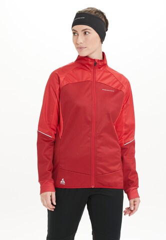 ENDURANCE Athletic Jacket 'Rayna' in Red: front
