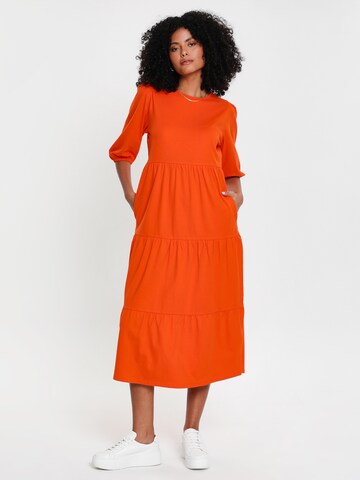 Threadbare - Vestido de verano 'Finn' en naranja: frente