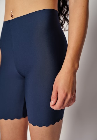 Skinny Pantalon modelant 'Micro Lovers' Skiny en bleu