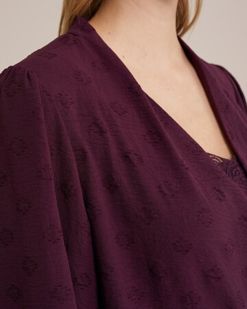 Camicia da donna di WE Fashion in lilla