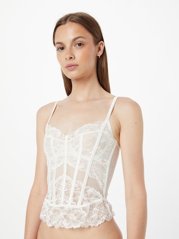 Bustier Soutien-gorge 'Cesca' Hunkemöller en blanc : devant