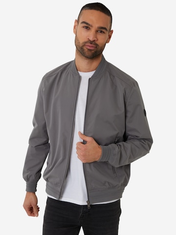 Threadbare Jacke 'Predict' in Grau: Vorderseite
