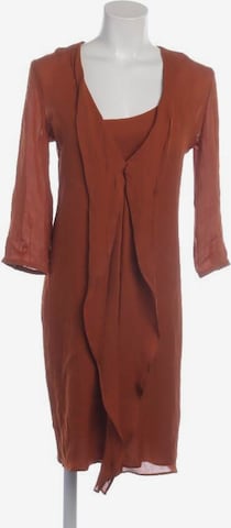 Windsor Dress in XS in Brown: front