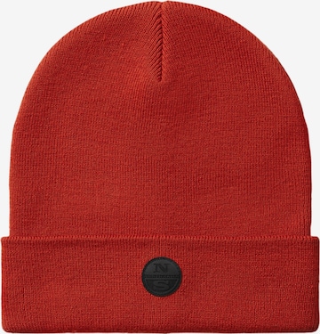 North Sails Beanie in Rot: front