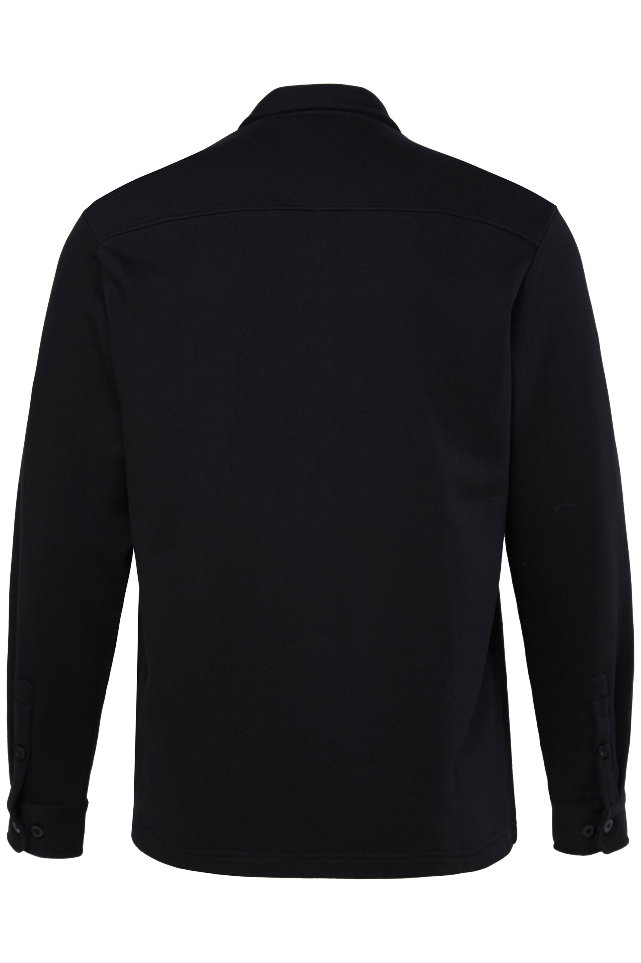 Men Plus Regular fit Overhemd in Zwart