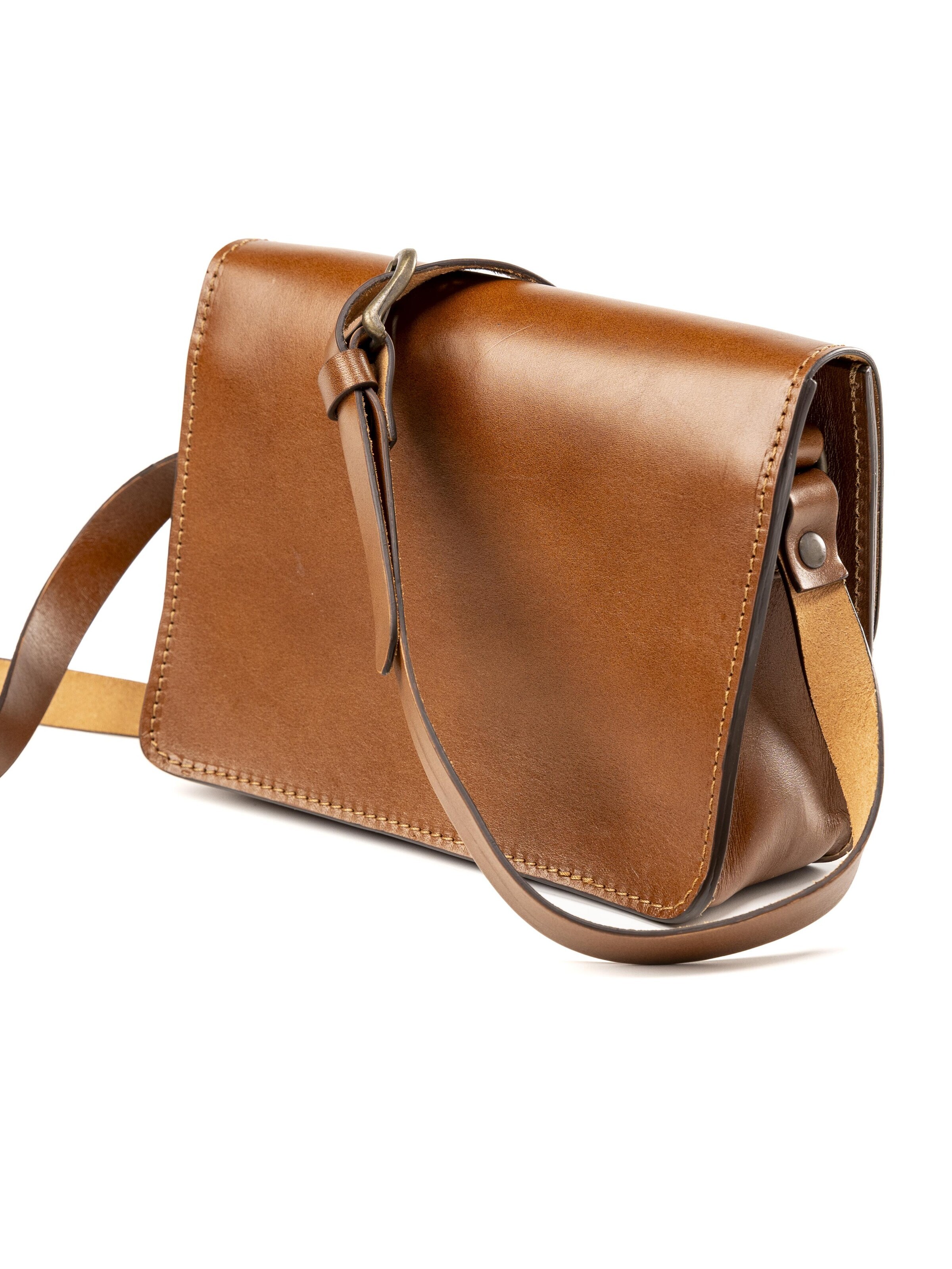 Sac à bandoulière 'Leather Crossbody Brown The Santa Fe Collection' THE DUST COMPANY en marron