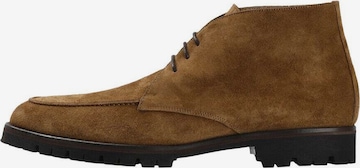 Scalpers Buty sznurowane ' ' w kolorze beżowy: przód