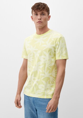 T-Shirt s.Oliver en jaune : devant