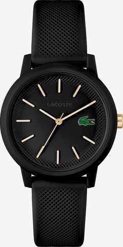 LACOSTE Analog Watch in Black: front