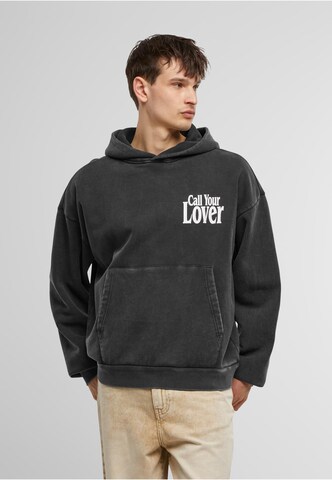 MARKET Sweatshirt 'Call My Lover' in Zwart