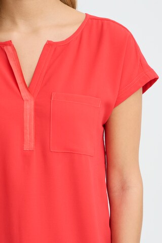 Fransa Shirt in Red