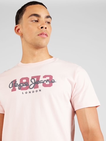 Pepe Jeans T-Shirt 'WOLF' in Pink
