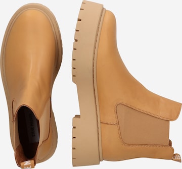 STEVE MADDEN Chelsea Boots 'Veerly' in Beige