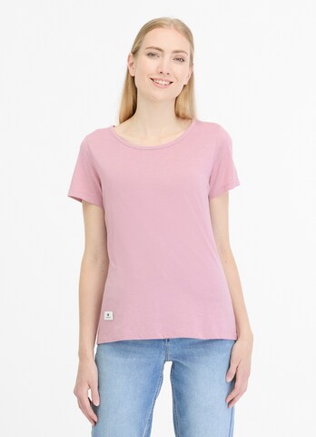 Ragwear T-Shirt in Pink: Vorderseite