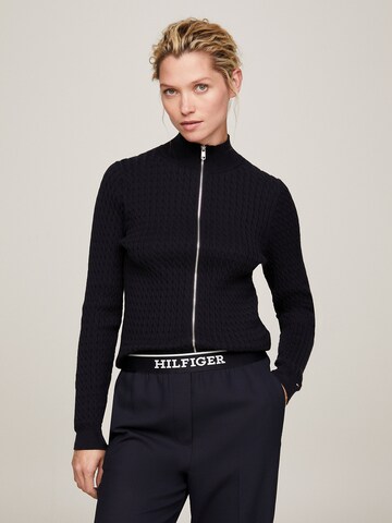 TOMMY HILFIGER Strickjacke in Blau: predná strana