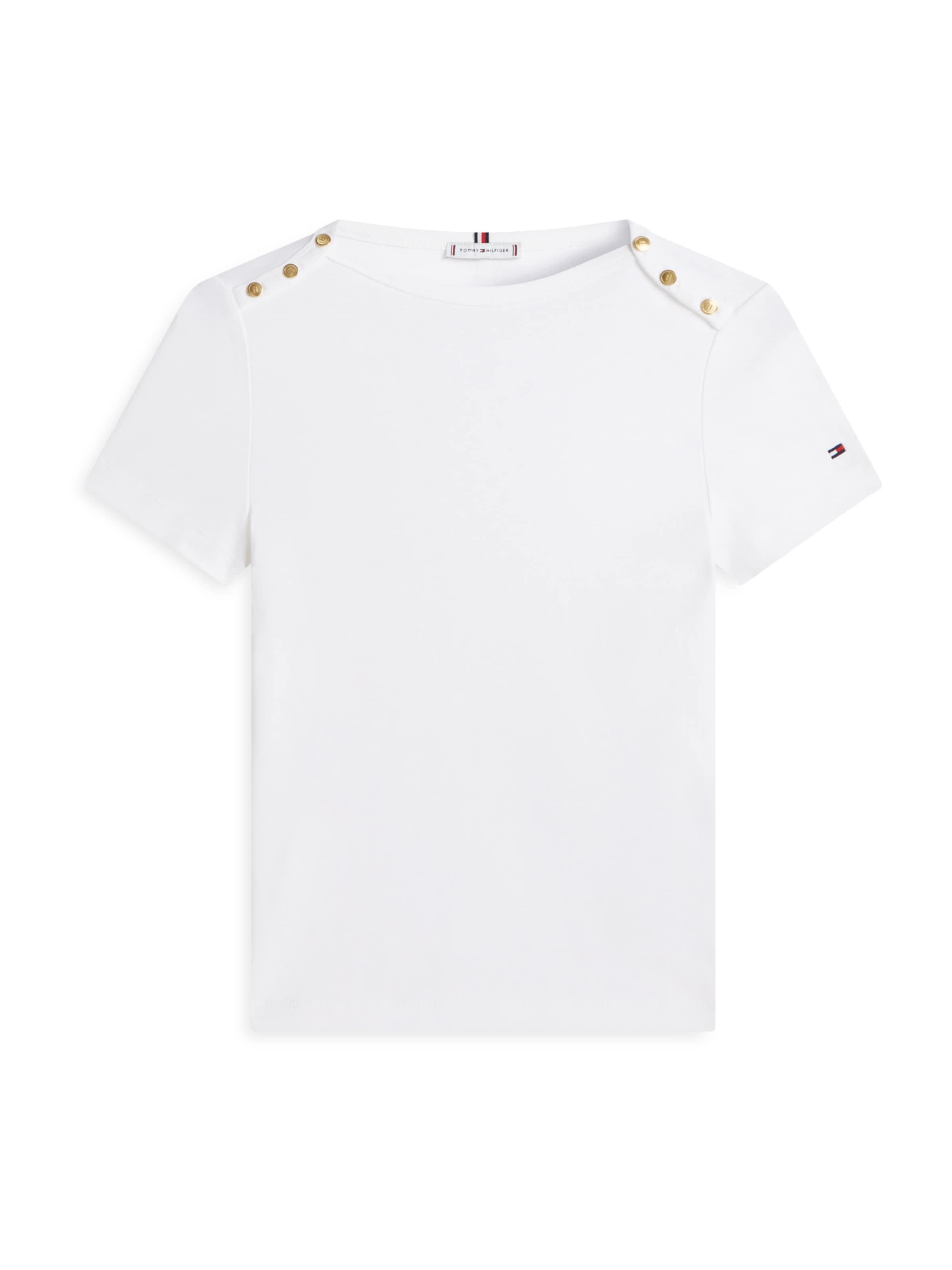 TOMMY HILFIGER - Camiseta en blanco: frente