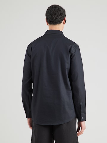 ARMANI EXCHANGE Regular fit Button Up Shirt in Blue