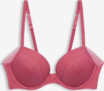 ESPRIT Push-up Bra in Pink: front