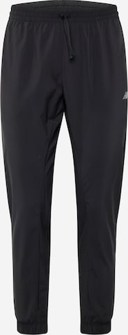 new balance - regular Pantalón deportivo 'Essentials Active' en negro: frente