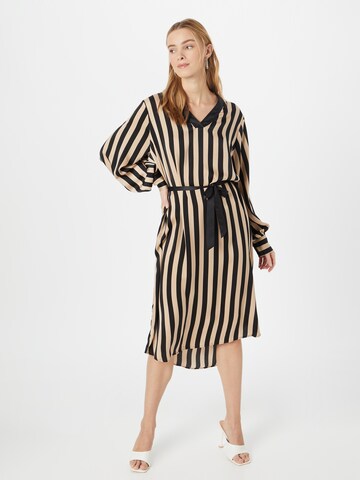 Robe 'Hessie' Peppercorn en noir : devant