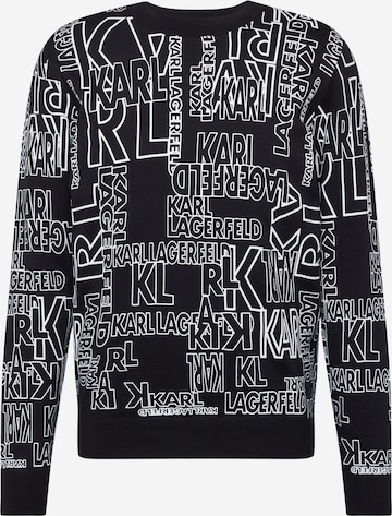 Pullover di Karl Lagerfeld in nero: frontale