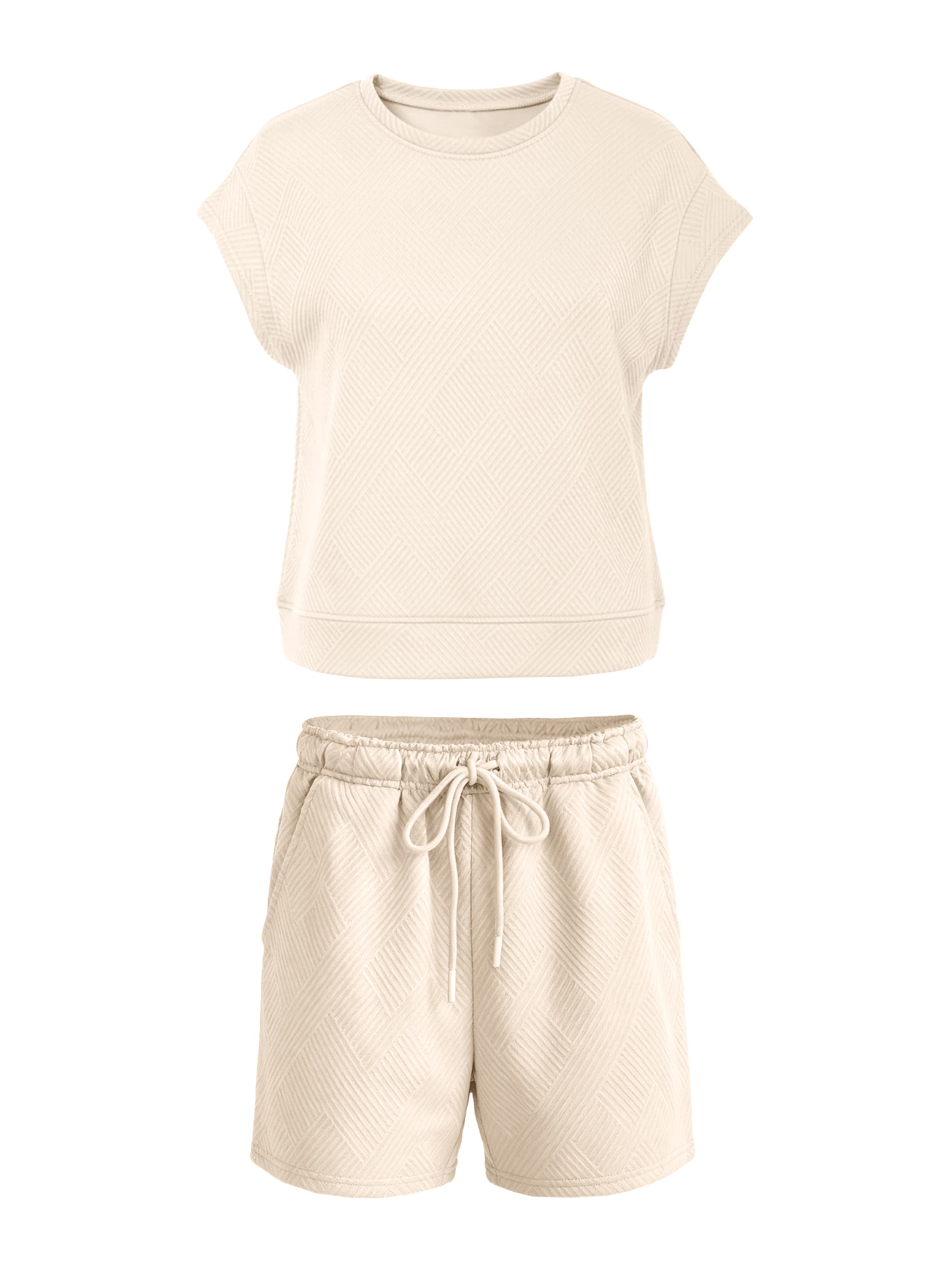 Imily Bela - Traje para estar en casa en beige: frente