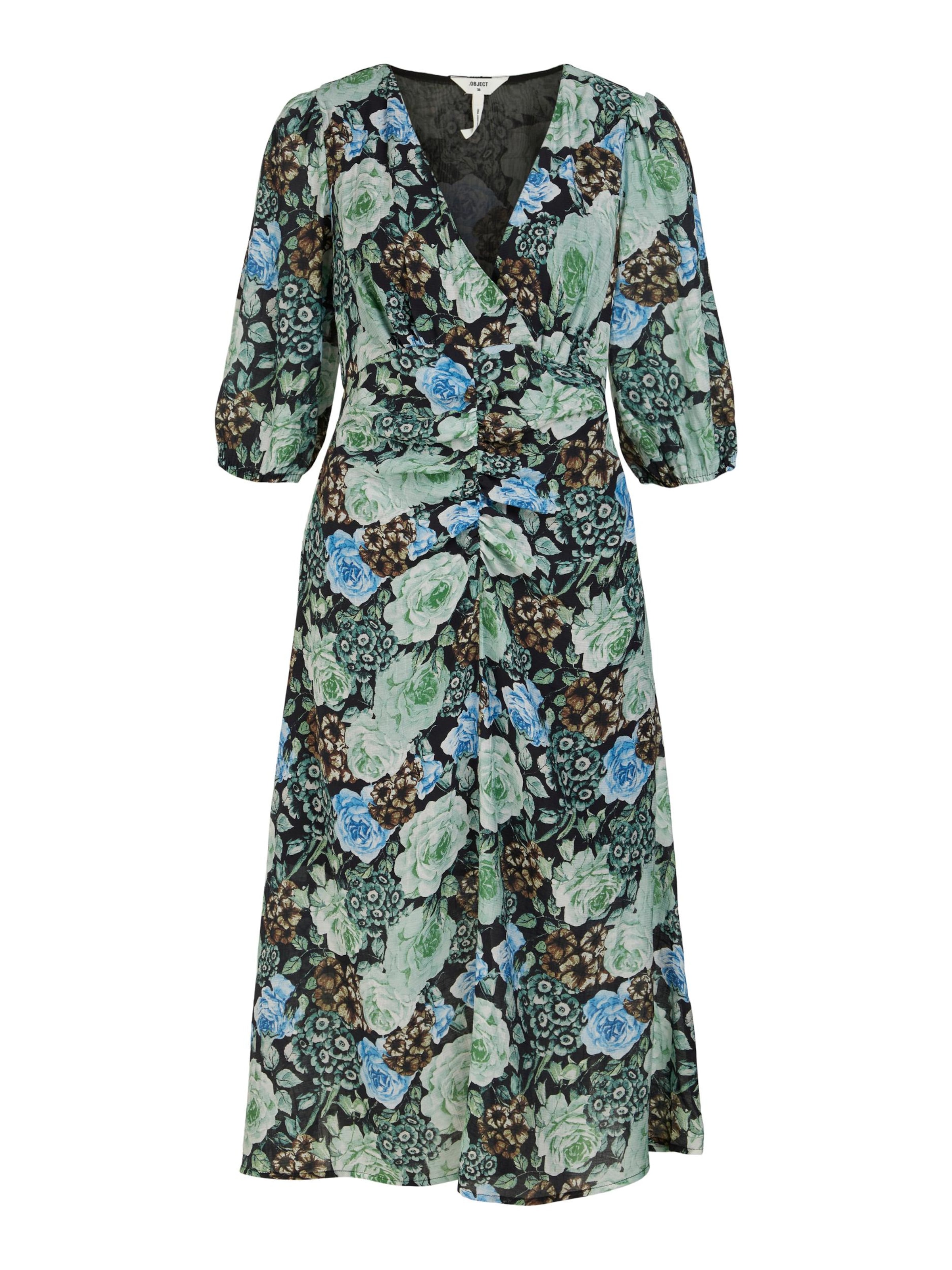 Robe OBJECT en noir : devant