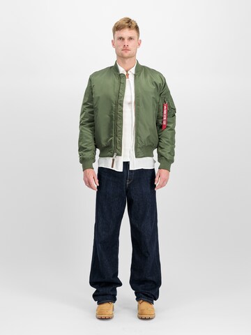 ALPHA INDUSTRIES Jacke 'MA-1 VF Vintage Fit 59' in Grün