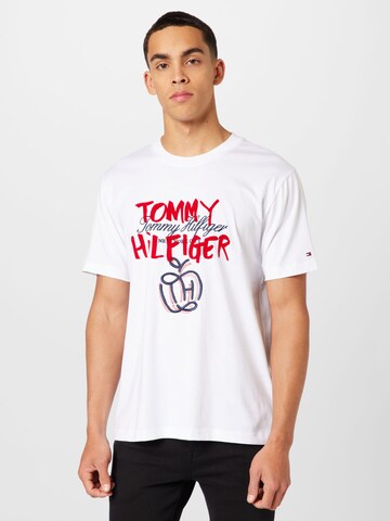 Maglietta 'POP' di TOMMY HILFIGER in bianco: frontale