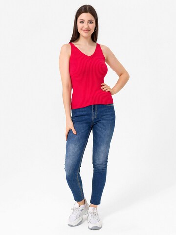 Dandalo Knitted top in Red