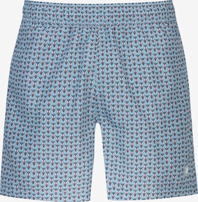 Mey Shorts de bain 'Serie Scooter Venture' en L en bleu / rouge clair / blanc, Vue avec produit