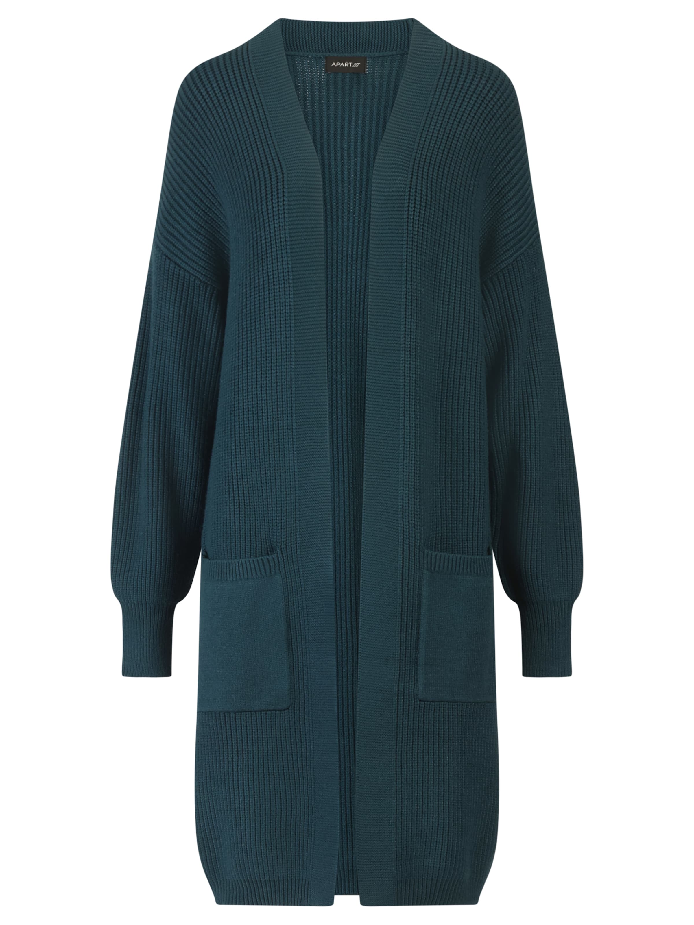 APART Knit Cardigan in Green: front