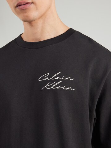 Calvin Klein Jeans T-Shirt '16S APRIL' in Schwarz