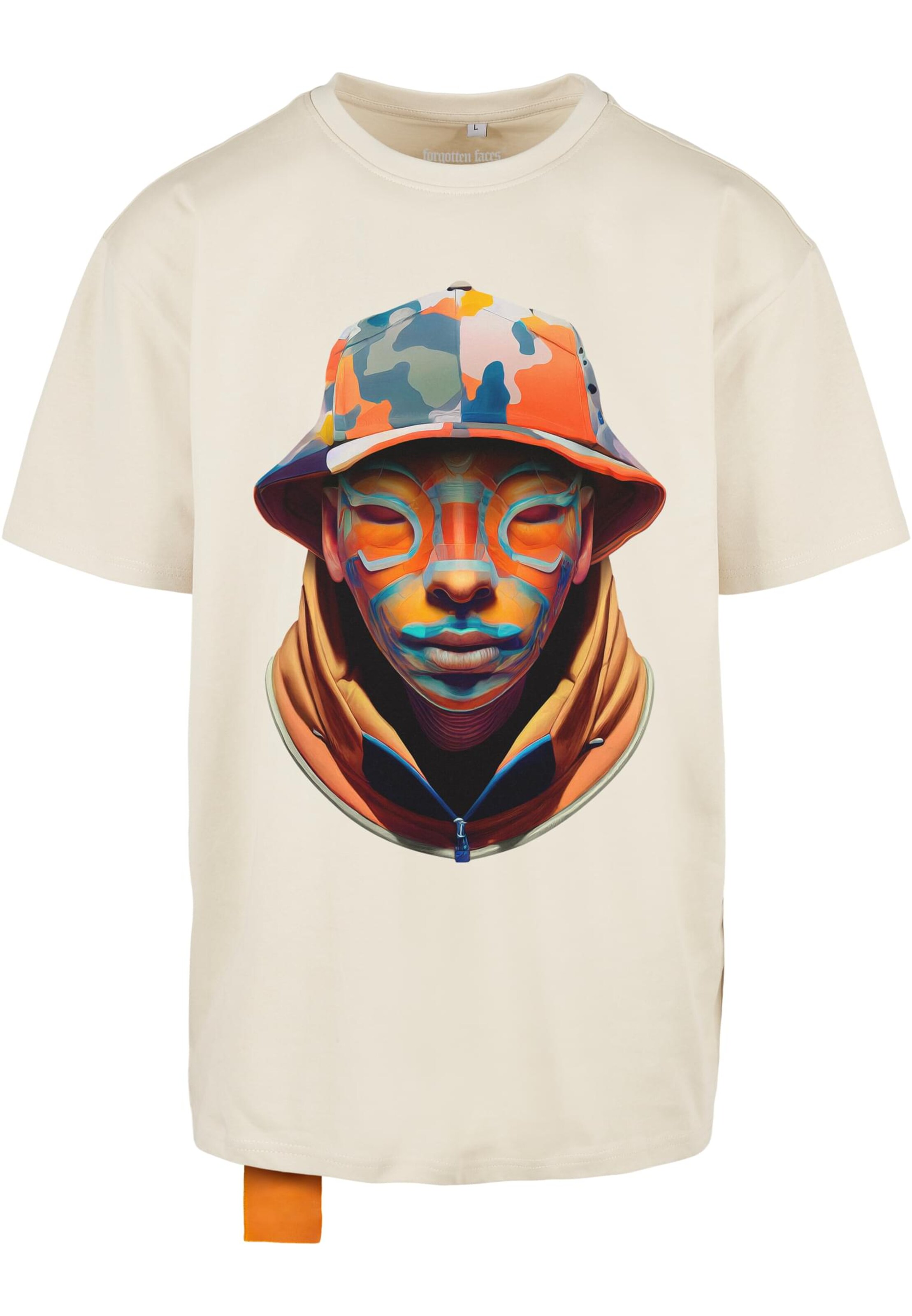 Forgotten Faces Shirt in Beige: front