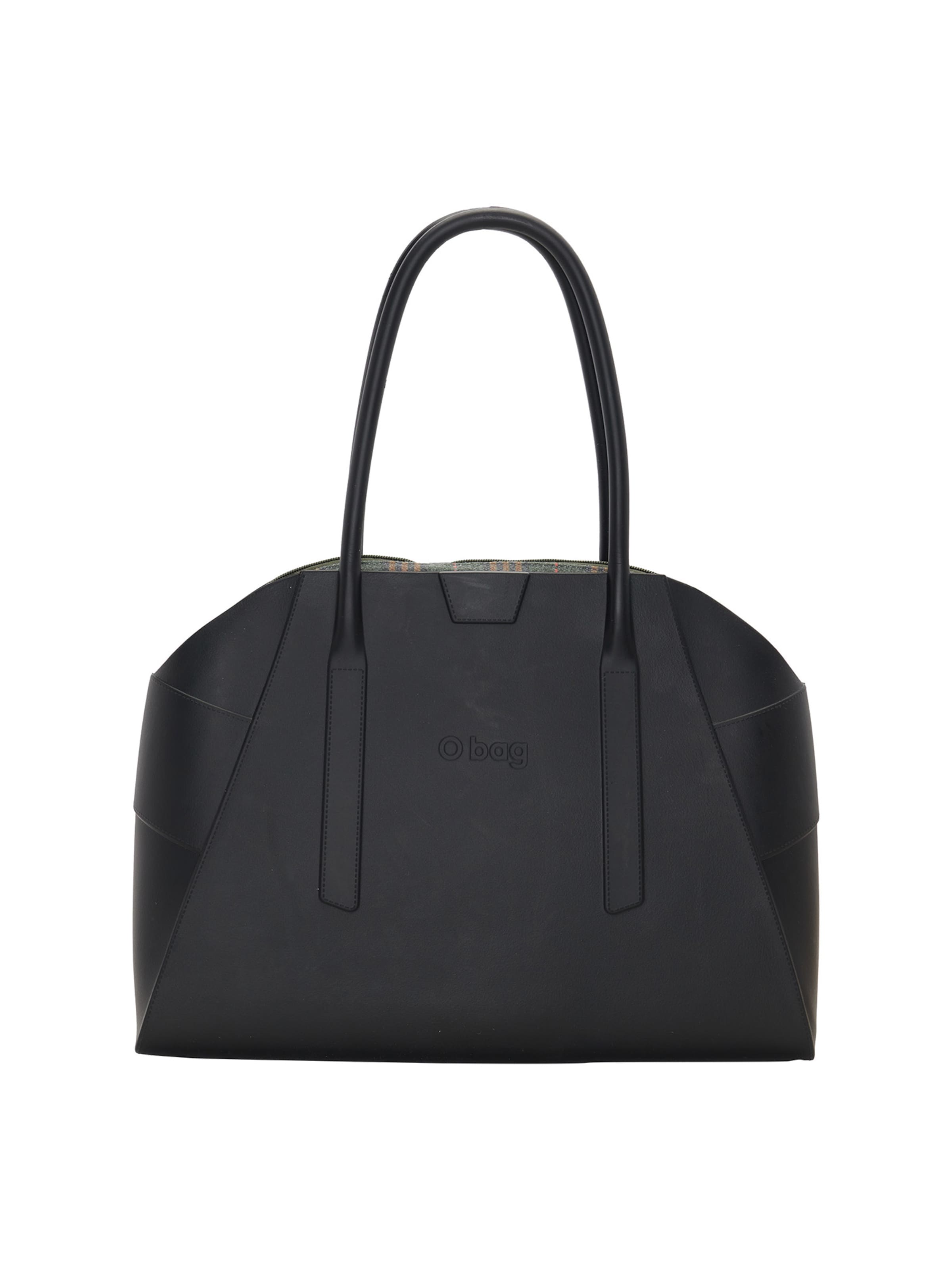 O bag Shopper in Black: front