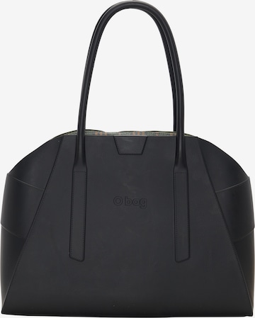 O bag Shopper in Black: front