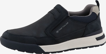 TOM TAILOR Instappers in Blauw: voorkant