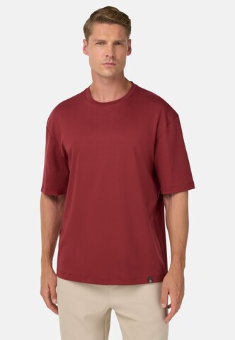 Boggi Milano T-Shirt 'Pima' in Rot: Vorderseite