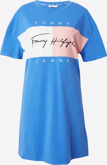 Tommy Hilfiger Underwear Chemise de nuit en azur / rose clair / noir / blanc, Vue avec produit