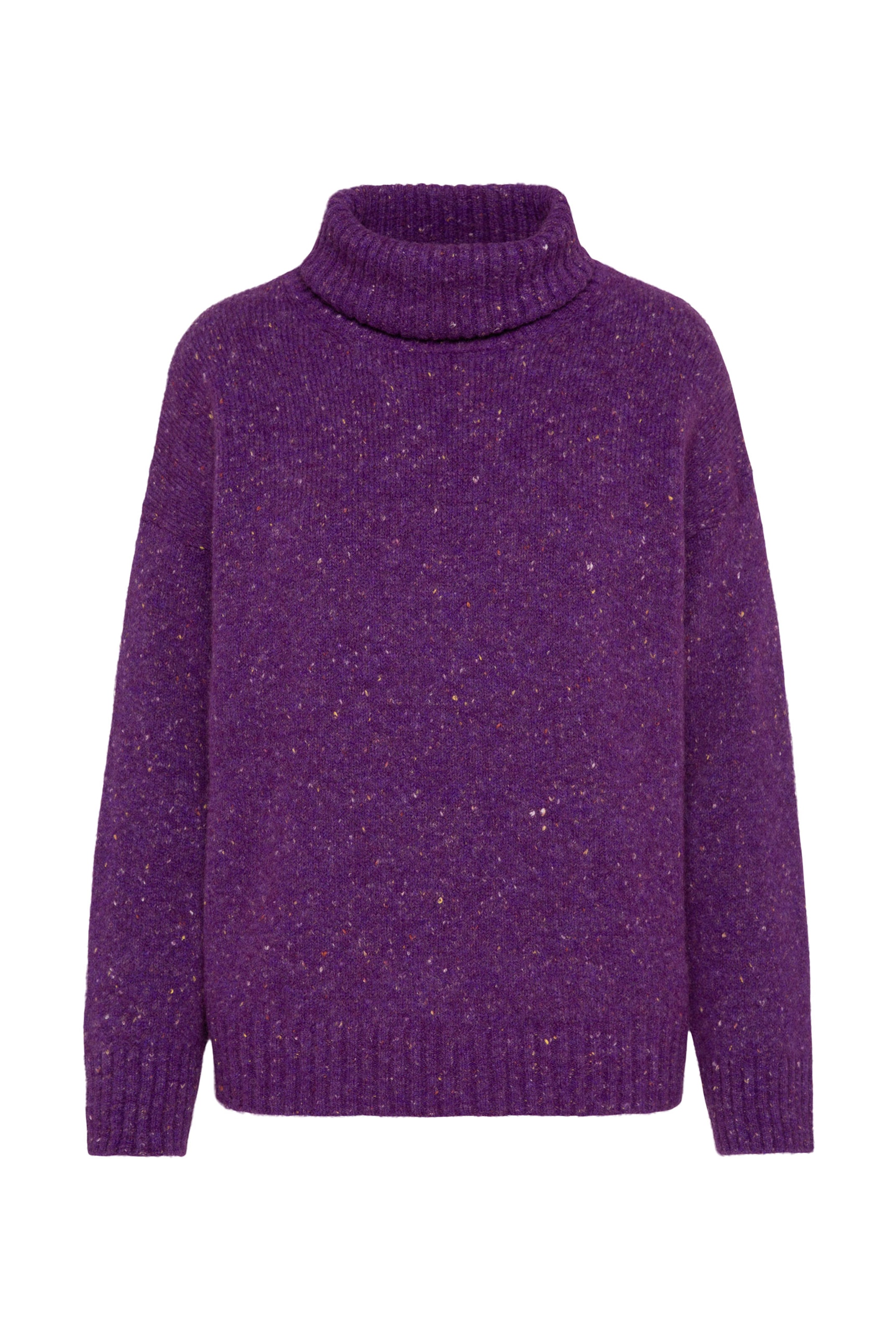 SENSES.THE LABEL Pullover in Lila: Vorderseite