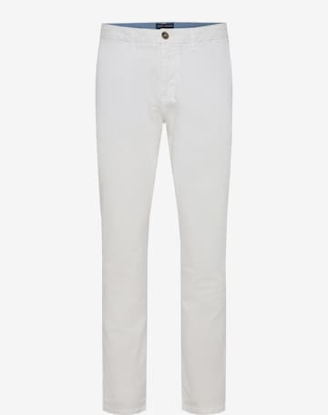 Regular Pantalon chino Funky Buddha en blanc : devant