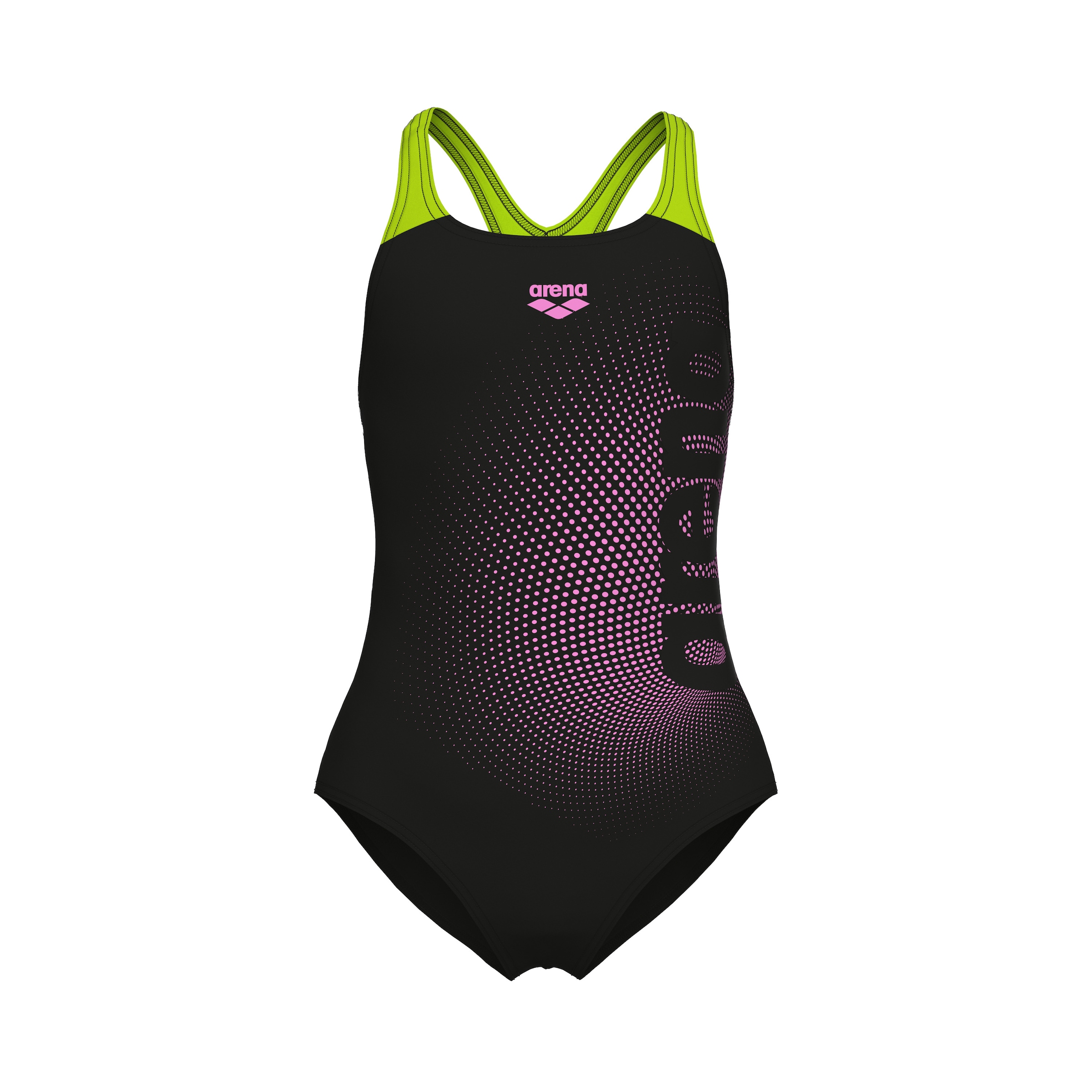 ARENA Swimsuit 'DIM LIGHT' in Black: front