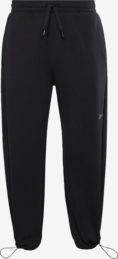 Reebok Sport Pantalon de sport en gris / noir, Vue avec produit